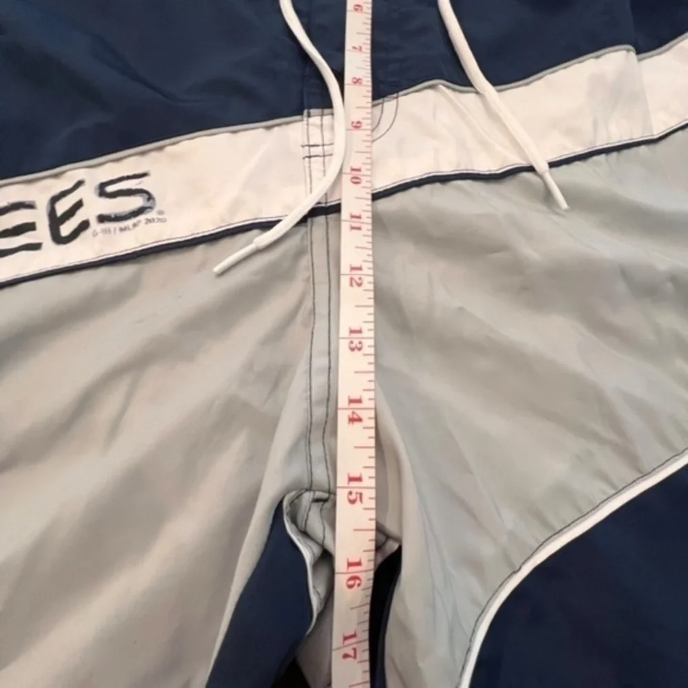 New York Yankees Shorts Mens Size 4XL MLB Genuine Merchandise Blue‎ Swim Trunks